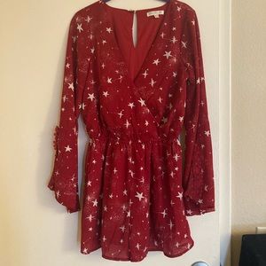 A beautiful shoot for the stars 🌟inspired romper.